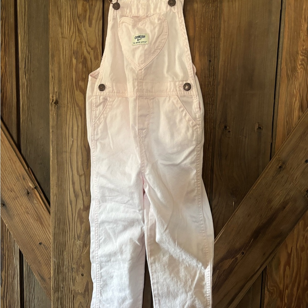 OshKosh B'gosh Light Pink Overalls